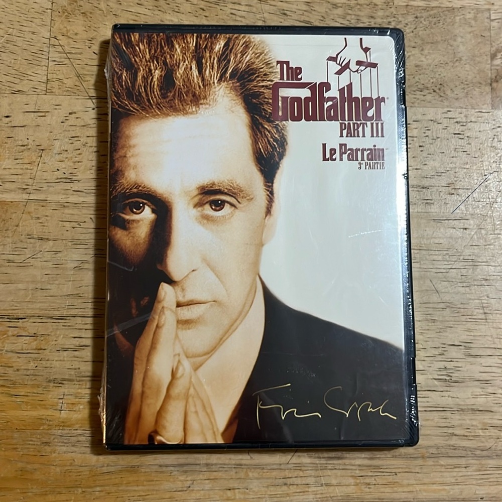 The Godfather Part III DVD Sealed
